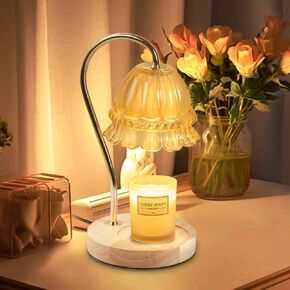 Candle Warmer Lamp,Black Electric Candle Lamp Warme,Dimmable Candle Melter Warmer for Scented Wax with 2 Bulbs,Candle Sets for Women Gift,Gift New Home Bedroom Decor,Lamp Candle Warmer for Jar Candles in Saudi Arabia