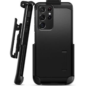 Encased Belt Clip Compatible with Spigen Tough Armor for Samsung Galaxy S21 Ultra (Holster Only - Case is not Included) Black
