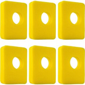 Canamax 799579 Air Cleaner Foam Filter - Replaces BS 4248 5434 799579 - Compatible with 09P602 09P702 550e-550ex Series 09P000, 08P000 Engine Lawn Mower - Pack of 6