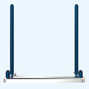 Now Playing Vinyl Record Stand, 100% Aluminum, Anodized, with Micro-Sandblasted Matte Finish Base, Vinyl Stand, Vinyl Display, Vinyl Holder, Lifetime Quality