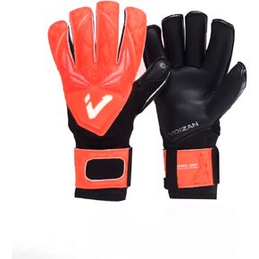Rival Soul Soccer Goalie Gloves - Roll Cut & Premier Grip, Soccer Goalkeeper Gloves with Wrist & Finger Protection, Youth Goalie Gloves, Soccer Gloves for Adult, Men, Boys & Girls