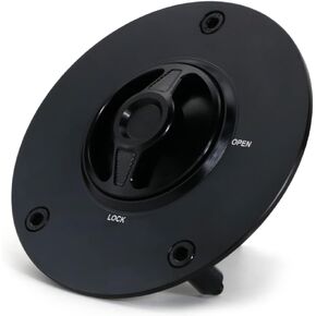 Xitomer GSXR Motorcycle 3 Holes Gas Tank Cap Cover Fuel Cap CNC Aluminum Alloy,Fit for HAYABUSA GSX 1300R, GSX-R 600/750, SV 650, GSX-S750, GSF 1200S, V-STROM 650/1000