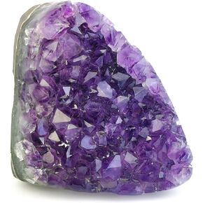 Amethyst Crystal Geodes Purple Crystals Rock Cluster Quartz Raw Healing Crystals 0-0.5LB