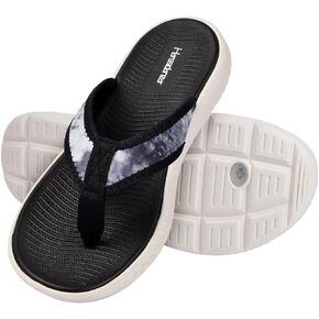 Harssidanzar Womens Flip Flops Comfort Thong Sandals for Beach HL204US