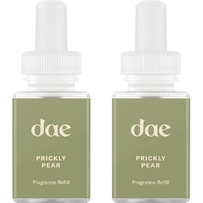 Pura & dae Fragrance Refill - Smart Home Air Diffuser Fragrance - Home Scent Refill - up to 120-Hours of Premium Fragrance per Vial - Clean Diffuser Fragrance - 2 Pack - Prickly Pear