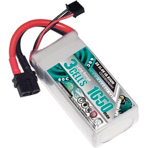 1300mAh 3S 11.4V 60C HV LiPo Battery with XT60 Connector for 4 to 5 inch FPV RC Racing Drone FPV Quads Quadcoper