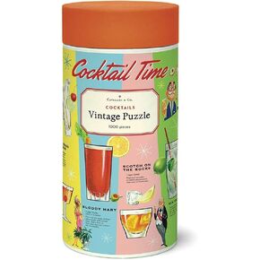 Cavallini 1000 Piece Puzzle, Cocktails