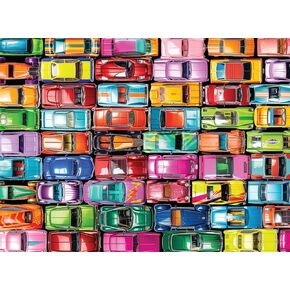 Buffalo Games - Lars Stewart - Toy Car Spectrum - 1000 Piece Jigsaw Puzzle for Adults Challenging Puzzle Perfect for Game Nights
