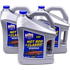 Lucas Oil 10684 Hot Rod & Classic Car SAE 20W-50 Motor Oil - 5 Quart (Pack of 3)