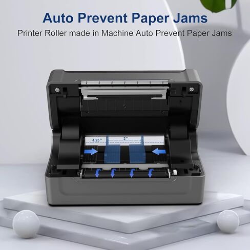 Thermal Label Printer 4x6 Shipping Label Maker Printer for Small Business Support Windows&Mac and Widely Used for Amazon, Ebay, Shopify, Etsy, USPS in Kuwait