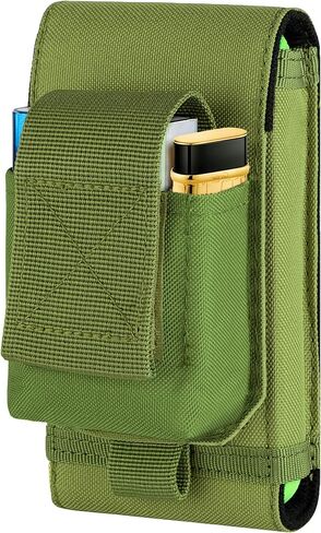 حافظة هاتف IronSeals التكتيكية Molle، حقيبة حزام خصر مدمجة لحافظة السجائر لهاتف iPhone 15 Pro Max/14 Pro Max/13 Pro Max/12 Pro Max/11 Pro Max/XS Max، Samsung S23/S22/S21/S20/S10/S10e in Kuwait