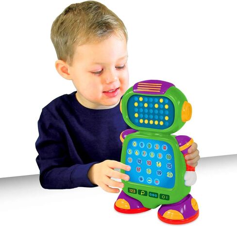 رحلة التعلم: اللمس والتعلم - NumberBot - لعبة روبوت الرياضيات التفاعلية STEM لمرحلة ما قبل المدرسة - ألعاب إلكترونية للأطفال وهدايا للأولاد والبنات من سن 3 سنوات فما فوق in Kuwait