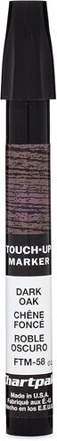 AD Marker Chartpak Wood Frame Touch-Up Marker, Tri-Nib, Light Oak/Maple, Box of 6 (FTM139), Model: 248784 in Saudi Arabia