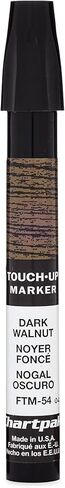AD Marker Chartpak Wood Frame Touch-Up Marker, Tri-Nib, Light Oak/Maple, Box of 6 (FTM139), Model: 248784 in Saudi Arabia