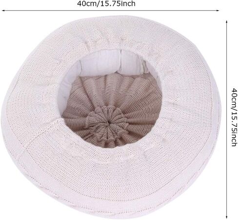 Shipenophy Baby Photography Props، أريكة الطفل 40X40cm / 15.75X15.75inch أبيض صغير أريكة كسولة التصوير الفوتوغرافي الدعائم المساعدة للطفل حديث الولادة لتصوير الرضع 0-3 أشهر in Kuwait