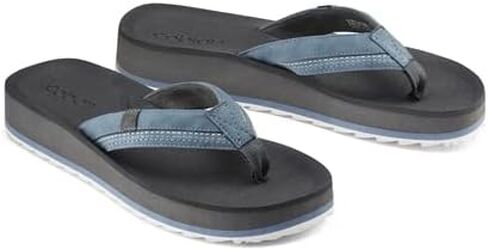 صندل نسائي من Cobian Reya Rise Flip Flops، نيلي، 7 in Saudi Arabia