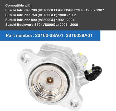 Clutch Slave Cylinder Compatible with Suzuki Intruder VS700 VS750 VS800 1986-2009 Replace# 23160-38A01 in Saudi Arabia
