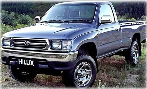 مجموعة استبدال شبكة فتحات التهوية لسخان داش لبيك اب 1997-2005 تويوتا هايلكس تايجر LN145 in Kuwait