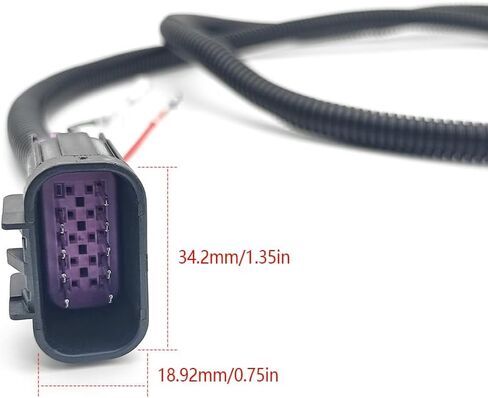 حزام خط أداة محرك القارب من NAJING 84-892990T01 892990A01 مناسب للمحرك الخارجي Mercury Mariner Mercruiser، حزام قياس تناظري 5 أقدام /1.6 متر in Kuwait
