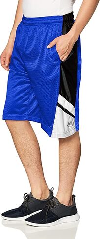 Southpole Men's Athletic Gym Mesh Shorts with Pockets, Lightweight, Quick Dry, Breathable in Saudi Arabia