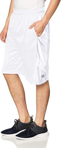 Southpole Men's Athletic Gym Mesh Shorts with Pockets, Lightweight, Quick Dry, Breathable in Saudi Arabia