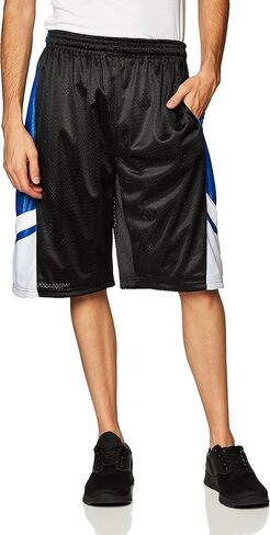 Southpole Men's Athletic Gym Mesh Shorts with Pockets, Lightweight, Quick Dry, Breathable in Saudi Arabia
