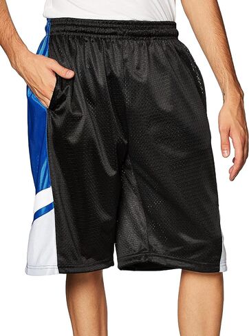 Southpole Men's Athletic Gym Mesh Shorts with Pockets, Lightweight, Quick Dry, Breathable in Saudi Arabia
