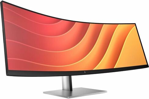 شاشة HP E45c G5 45 بوصة فئة Dual Quad HD (DQHD) شاشة LED منحنية - 32:9 - أسود، فضي in Saudi Arabia