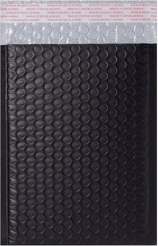 رسائل بريد فقاعية سوداء مقاس 6 × 9 بوصة (50 قطعة) in Kuwait