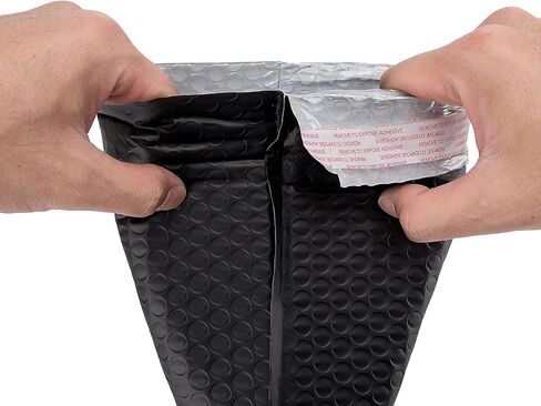 رسائل بريد فقاعية سوداء مقاس 6 × 9 بوصة (50 قطعة) in Kuwait