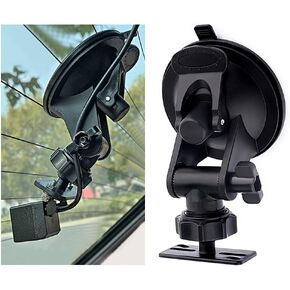 Dash Cam Mount - 360°Rotatable Portable Device Mount for Most Dash Cams & Rearview Cameras - Fits Car, Truck, SUV, RV, Van - Mini, Waterproof, Sturdy