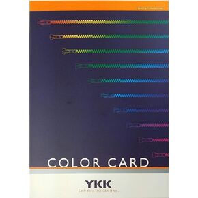YKK Color Card Master Global Color Card Over 502 Colors Available