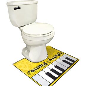 BigMouth Inc. Potty Piano –Song Book and Batteries Included –Hilarious Bathroom Entertainment, Makes a Great Gag Gift for All Ages