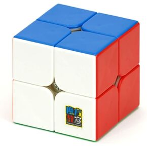 CuberSpeed ​​MFJS Moyu RS2 M 2022 2x2 مكعب السرعة بدون ملصقات Moyu RS2M 2022 Mofang Jiaoshi RS2 M Cube