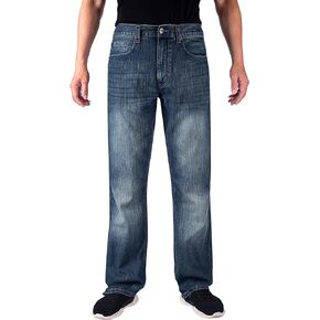 Bootcut Jeans for Men Regular Fit Western Blue Jeans