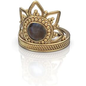 SUNNA Moonstone Ring, Gold Plated