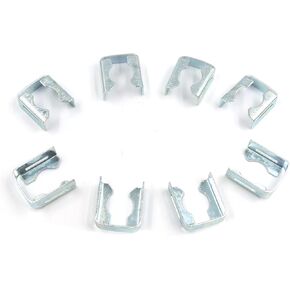 HiSport Fuel Injector Metal Retaining Clip EV1 EV6 EV14 Compatible with BMW 01-06 PC61001 8 Pcs