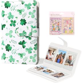 ألبوم صور صغير، ألبوم صغير 96 جيبًا لكاميرا Fujifilm Instax Mini 12/11/90/99/7+/9/EVO/Link/Liplay كاميرا فورية 3 بوصة - قطيفة جميلة