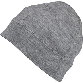 7EVEN Merino Wool Beanie Hat Midweight 230 GSM Grey