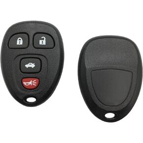 Remote Car Key Fob Cover Case Replacement fit for Buick/Chevy Avalanche Equinox Express Silverado Traverse/GMC Sierra/Pontiac Torrent Keyless Entry Key Fob Shell (3 Button)