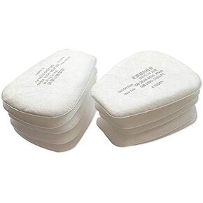 EROCK 5N11 Filter Cotton Respirator,Spray Paint dust-Proof Anti-Particles for 5p71/6200/7502/6800 Series Gas mask(10pcs)