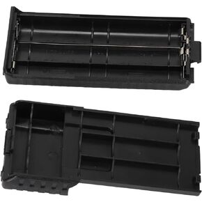 6 X Battery Case for Baofeng UV-5R, UV-5RE, UV-5RA, Extended Battery Box, Walkie Talkie Battery Case, Easy to Use.