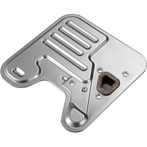 Transmission Filter Compatible for Hyundai Accent 2001-2011, Durable Metal Silver Tone Automatic Transmission Filter