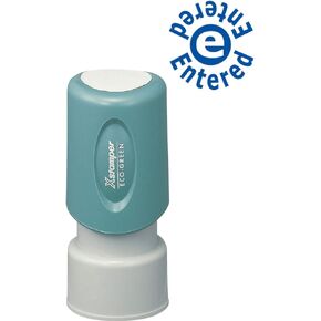 Xstamper Entered Title Stamp, Blue (XST11423)