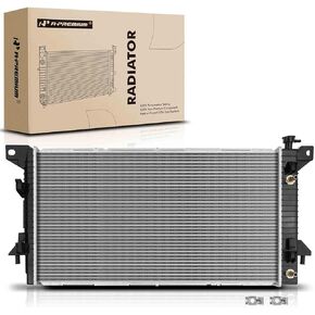 A-Premium Engine Coolant Radiator Assembly with Transmission Oil Cooler Compatible with Ford F-150 F150 2009-2010, Expedition & Lincoln Navigator 2009-2014, 4.6L 5.4L, Automatic Transmission