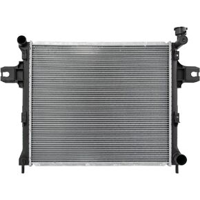 TRQ Radiator Assembly Aluminum Core Compatible with 06-10 Jeep Commander 05-10 Grand Cherokee CH3010327 CU2839