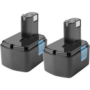 Shentec 2-Pack 14.4V 3.5Ah Replacement Battery Compatible with Hitachi EB1414S EB 1414 EB 1414S EB 1424 EB 14B EB 14S 324367,Ni-MH Battery Pack