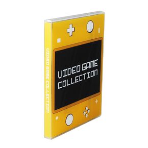 UniKeep Game Case for Nintendo Switch Cartridges - Holds 30 Games Securely in Foam (Yellow)