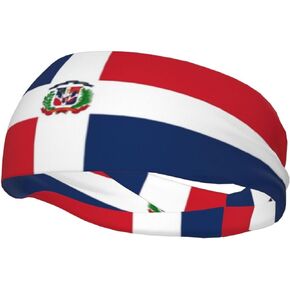 Cute Flag Headbands Women Men Flag Sweatband Sports Headband for Running, Cycling, Yoga Gym, Working Out