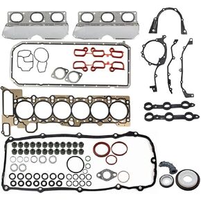 Cylinder Head Gasket Set HS9325 HS26245PT CS26245 Compatible with 330i 330xi 530i 3.0L L6 2005-2001 325xi 525i 325i 2.5L L6 01-05 330Ci X5 3.0L L6 01-06